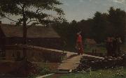 Winslow Homer Old Mill Spain oil painting artist